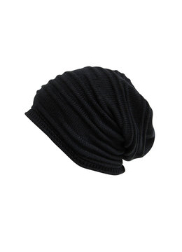 DOWNTOWN STYLE PLEATED SLOUCHY BEANIE