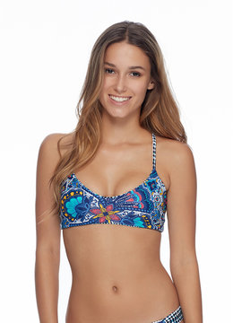BODY GLOVE FREE SPIRIT ALANI REVERSIBLE TOP