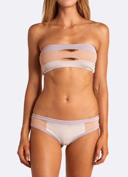 BOYS + ARROWS OMBRE ABETTING AVA BANDEAU TOP