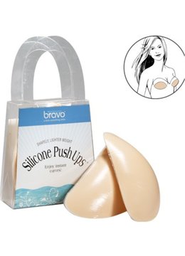 BRAVO BRA PADS SILICONE PUSH UPS