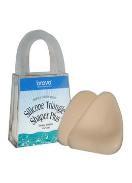 BRAVO BRA PADS SILICONE TRIANGLE PLUS