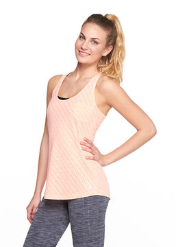 BREATHE BY BODY GLOVE HALEIWA BURNOUT TOP clothing tops