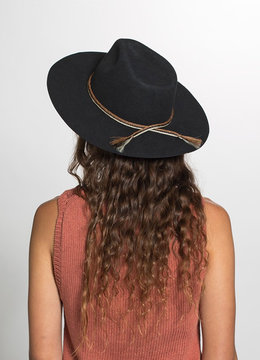 BRIXTON LEONARD STIFF BRIM HAT accessories hats