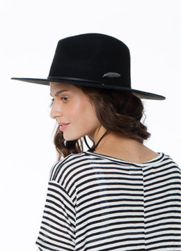 BRIXTON MAYFIELD WIDE BRIM FEDORA