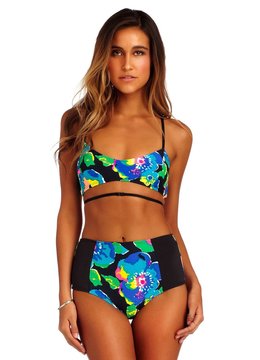 CA by VITAMIN A FREE LOVE REBEL WRAP TOP swim separates