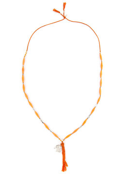 CHAN LUU 38IN METAL BEAD NECKLACE