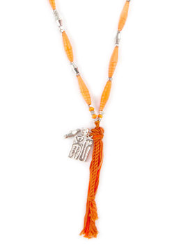 CHAN LUU 38IN METAL BEAD NECKLACE accessories jewelry