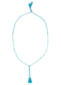 CHAN LUU 39IN METAL BEAD NECKLACE accessories jewelry