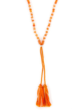 CHAN LUU 39IN METAL BEAD NECKLACE accessories jewelry