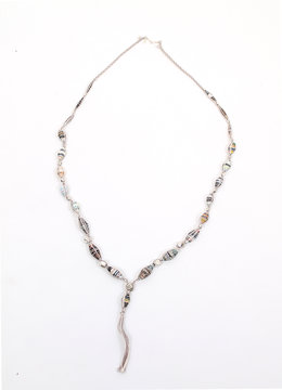 CHAN LUU 40IN COTTON BEAD NECKLACE accessories jewelry