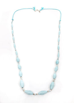 CHAN LUU COTTON BEAD NECKLACE