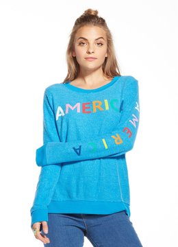CHASER AMERICA LONG SLEEVE SWEATSHIRT