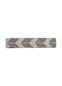 COCOBELLE FEATHER PATTERN ELASTIC BELT accessories belts
