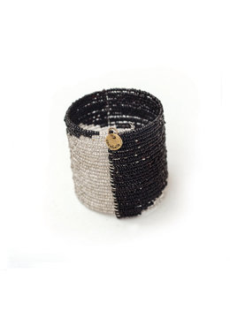COCOBELLE WIDE BEADED CUFF