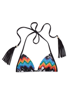 DA KINE HONEY TASSEL TRI TOP swim separates