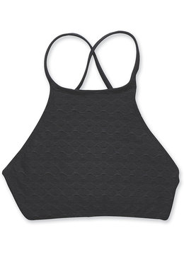 DA KINE LEILANI TEXTURE HI-NECK HALTER