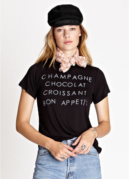 DAYDREAMER BON APPETIT TEE clothing tops