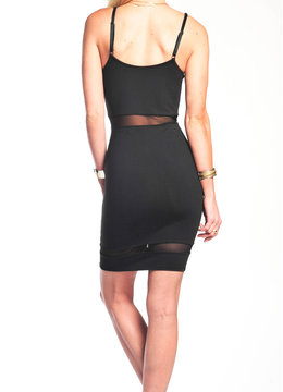 DONNA MIZANI MINI CAMI DRESS clothing dresses