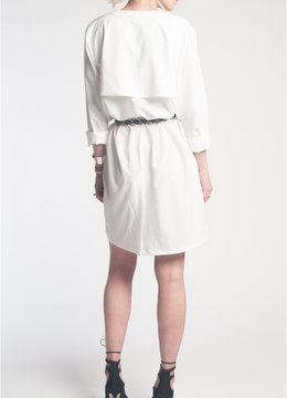 DONNA MIZANI TRENCH DUSTER clothing sweaters/jackets