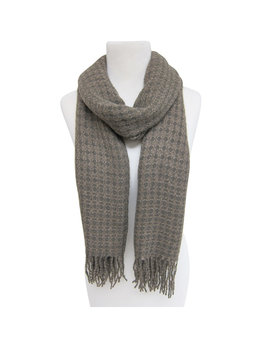 DOWNTOWN STYLE SOFT HARLQUIN PATTERN SCARF