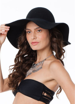 DOWNTOWN STYLE WOOL FLOPPY HAT accessories hats