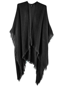 ECHO DESIGN FEATHER WEIGHT RUANA accessories scarves