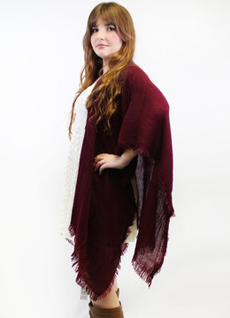 ECHO DESIGN FEATHER WEIGHT RUANA