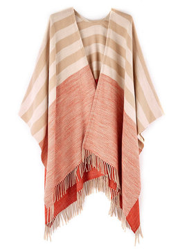 ECHO DESIGN SOFT STRIPE RUANA