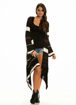ELAN DRAPE LONG SWEATER clothing sweaters/jackets