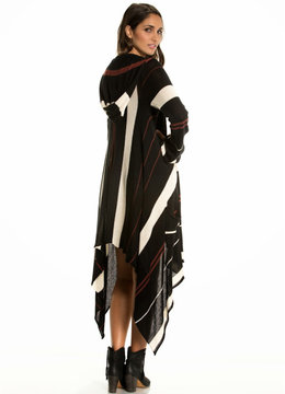 ELAN DRAPE LONG SWEATER clothing sweaters/jackets