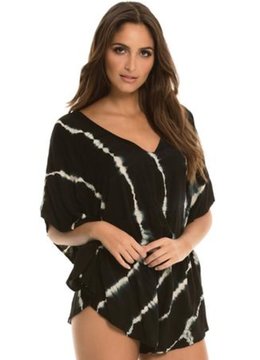ELAN TIE DYE DOLMAN ROMPER