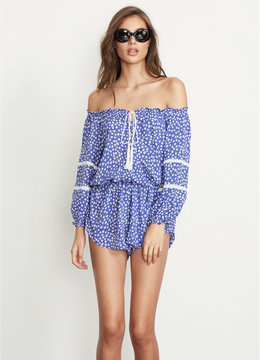 FAITHFULL IBIZA OFF SHOULDER PLAYSUIT