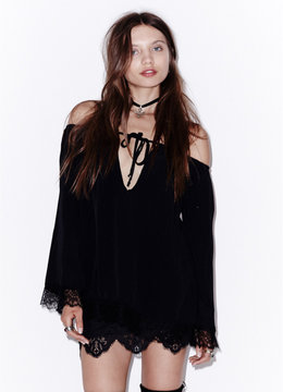 FOR LOVE & LEMONS WILDCHILD BLOUSE clothing tops