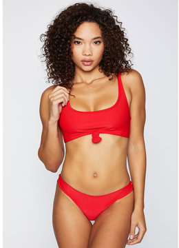 FRANKIES BIKINIS GREER RIB TOP