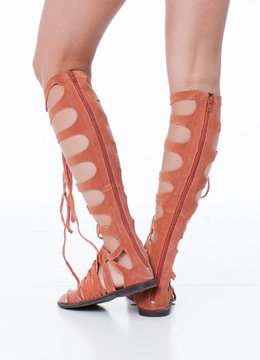 FREE PEOPLE CYPRESS TALL SANDAL clothing footwear
