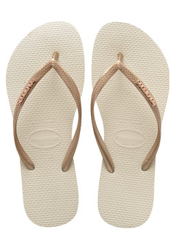 HAVAIANAS SLIM LOGO METALLIC