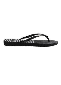 HAVAIANAS SLIM LOGO STRIPES clothing footwear
