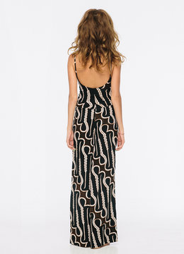 INDAH BIANCA ZULU WIDE LEG JUMPSUIT clothing rompers/jumpsuits