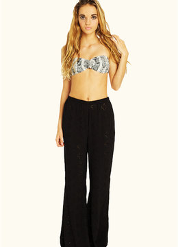 INDAH HONOUR SOLID HIGH WAIST BELL clothing bottoms