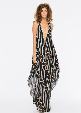 INDAH IMANI ZULU HALTER MAXI