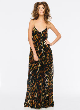 INDAH PENDA CHEETAH POCKET MAXI