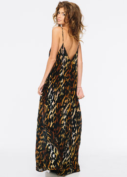 INDAH PENDA CHEETAH POCKET MAXI clothing dresses