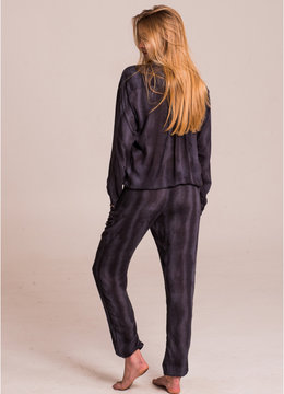 INDAH PINNACL PRINTED UTILITY JUMPSUIT clothing rompers/jumpsuits