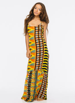 INDAH ZERA KING SEAMLESS HIPPIE MAXI