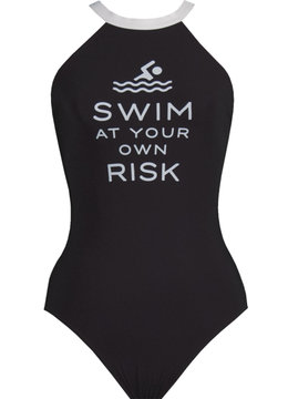 KARLA COLLETTO SWIM AT YOUR OWN RISK 1PC swim one piece