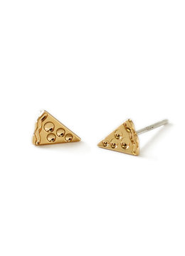 KRIS NATIONS PIZZA EMOJI EARRINGS