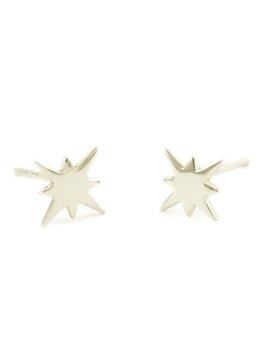 KRIS NATIONS STARBURST EARRING STUDS
