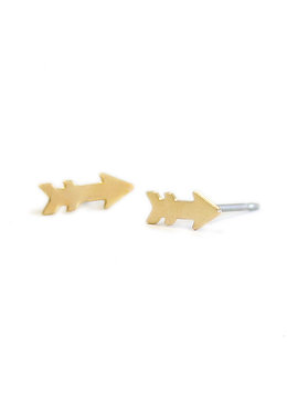 KRIS NATIONS STUD AND ARROWS EARRINGS