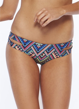 L SPACE ANTIGUA PRINT CHOLE WRAP TOP swim separates