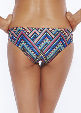 L SPACE ANTIGUA PRINT CHOLE WRAP TOP swim separates